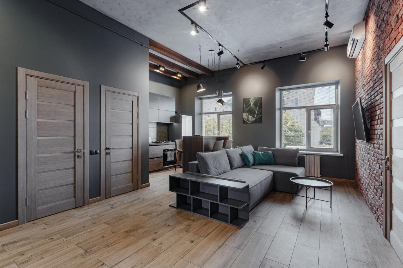 Апартаменты Deribasovskaya 18 Loft Одесса Экстерьер фото